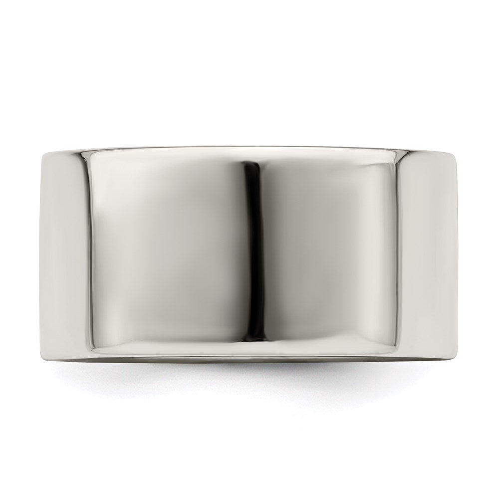 Sterling Silver 10mm Flat Band