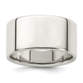 Sterling Silver 10mm Flat Band