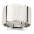 Sterling Silver 12mm Flat Band