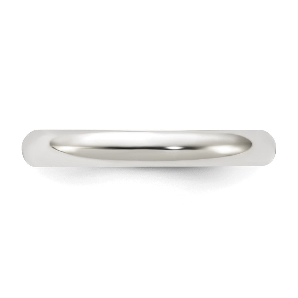 Sterling Silver 3mm Half-Round Band