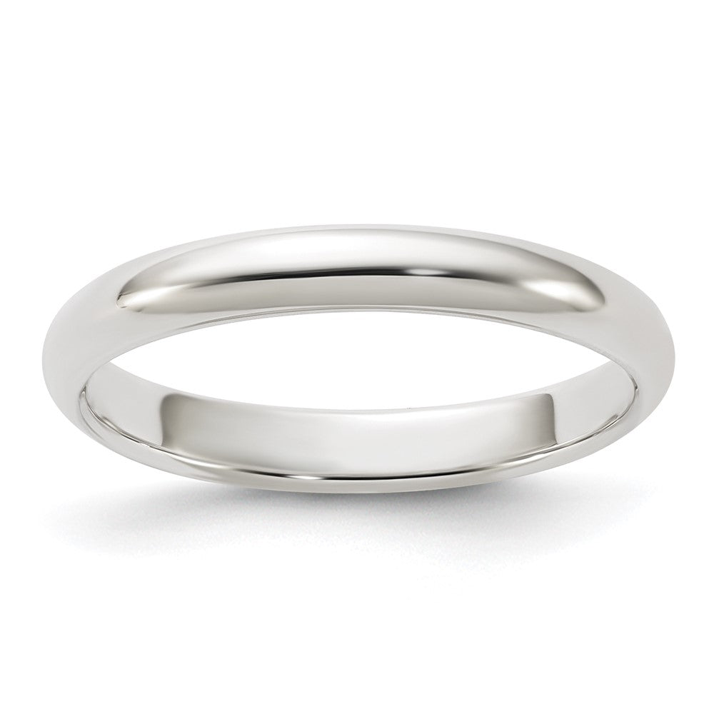 Sterling Silver 3mm Half-Round Band