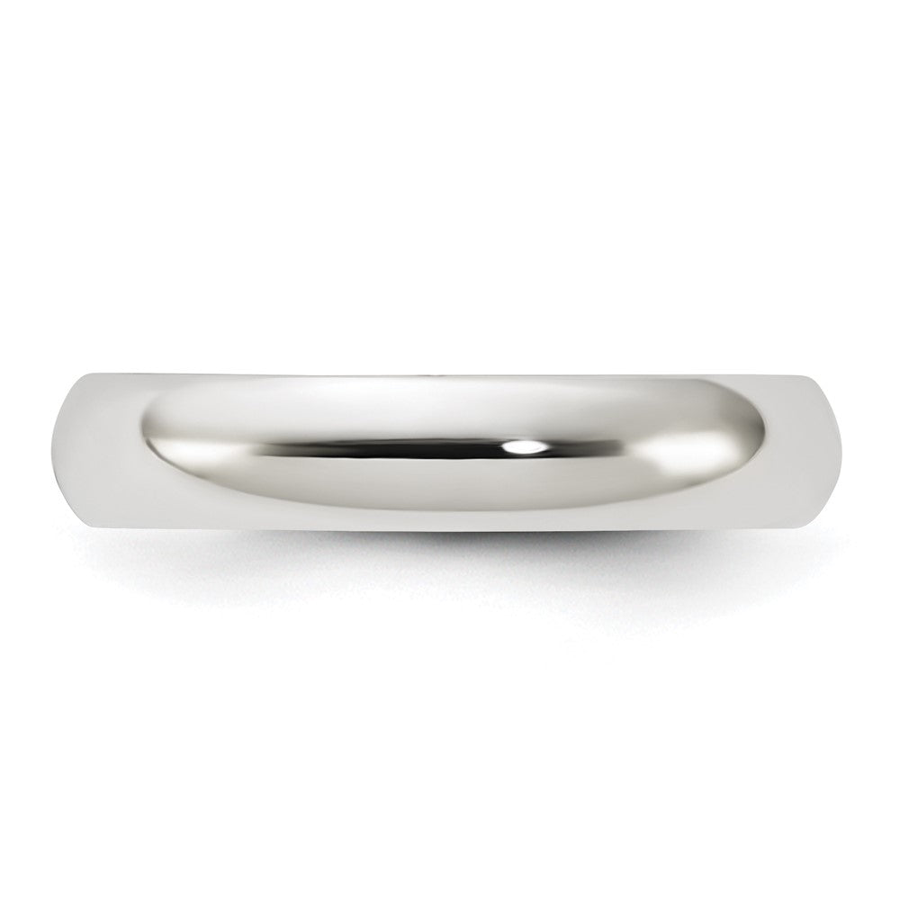 Sterling Silver 4mm Half-Round Band