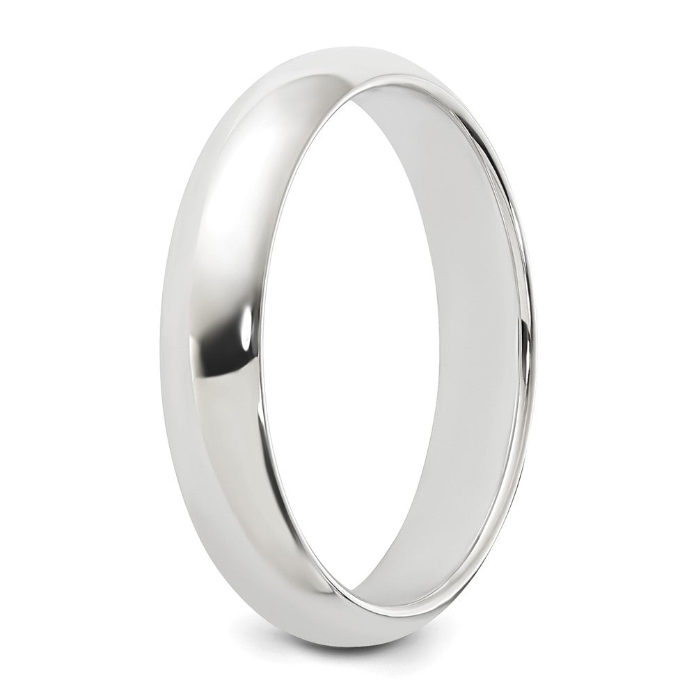 Sterling Silver 4mm Half-Round Band