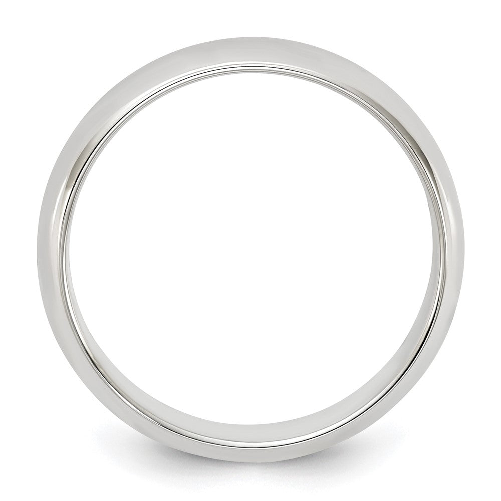 Sterling Silver 5mm Half-Round Band