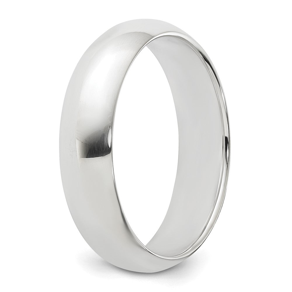 Sterling Silver 5mm Half-Round Band