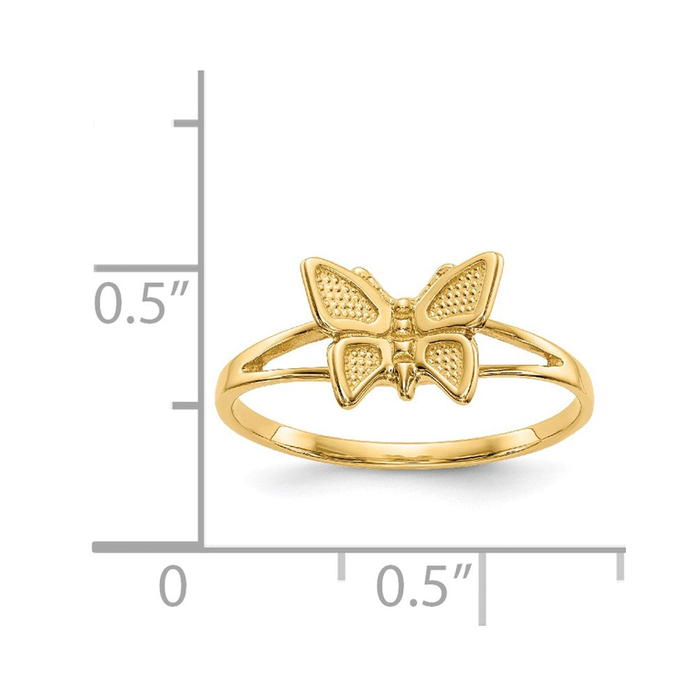 14k Children's Butterfly Ring