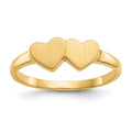 14k 5.5x5.0mm Open Back Signet Ring