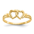 14K Heart Ring