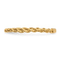 14k Polished Twisted Rope Ring