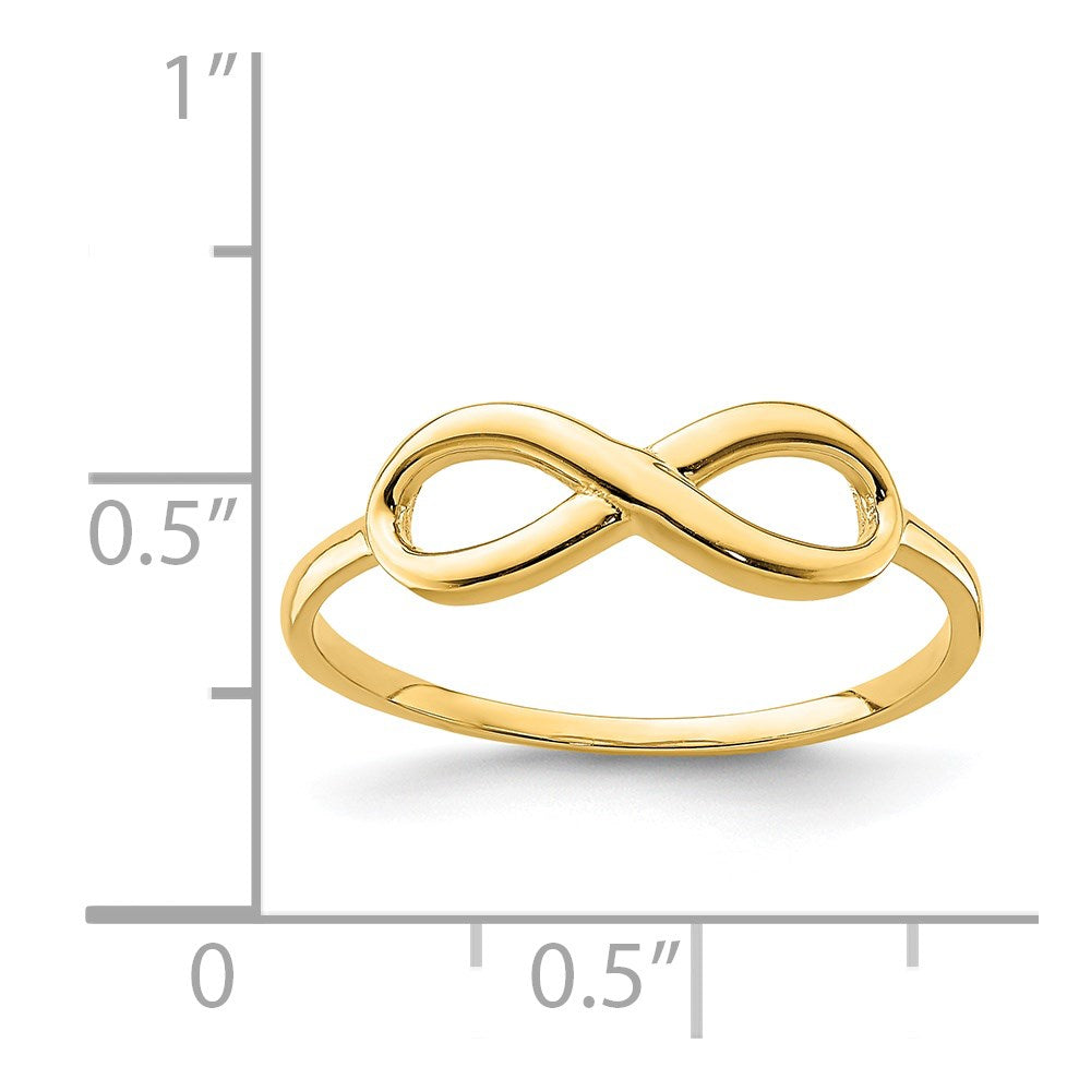 14K Infinity Ring