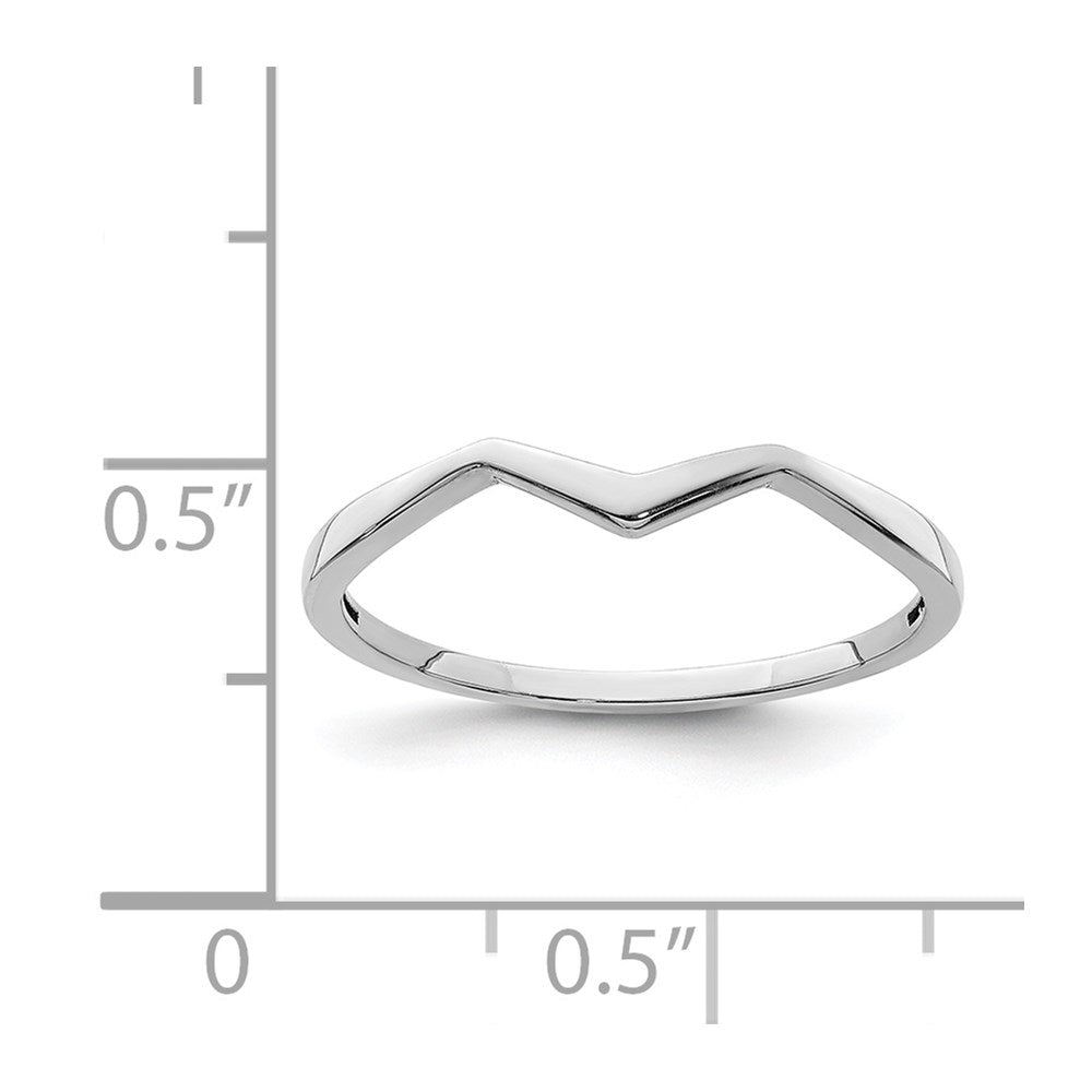 14K White Gold Ring