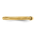 14k Mesh Stretch Ring