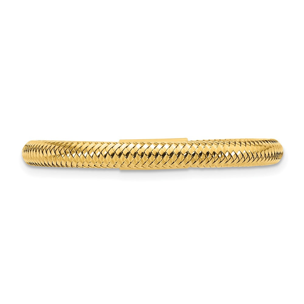 14k Mesh Stretch Ring