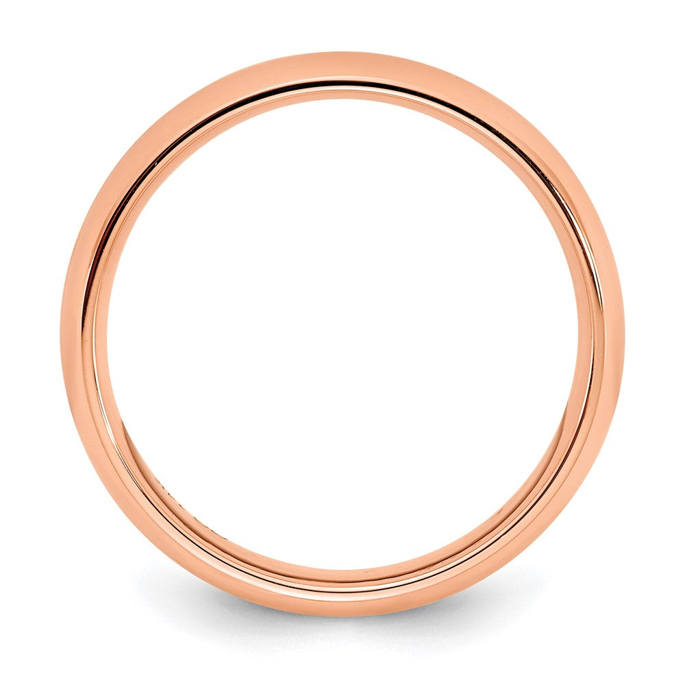 14KR 3mm Standard Comfort Fit Wedding Band Size 7