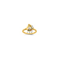 14k Diamond with 6 Birthstone Mother/Child Ring Semi-mount