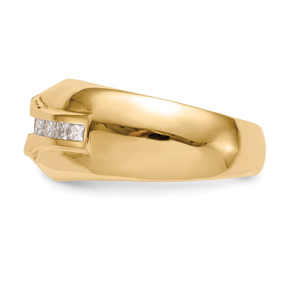 14K Men's Semi Mount Band Mounting