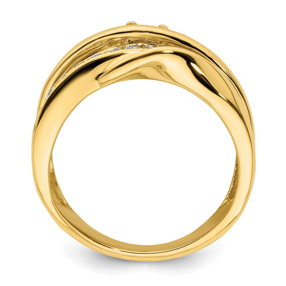 14k Fancy Diamond Ring