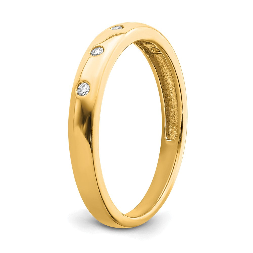 10K 5-stone Diamond Ring
