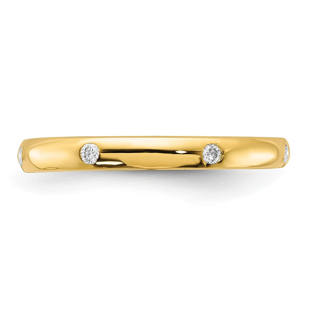 10K 6-stone Diamond Band