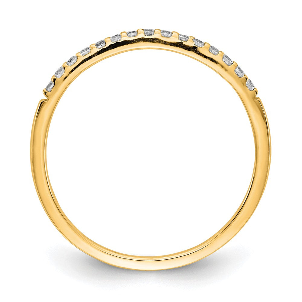 14k Yellow Gold Diamond Ring