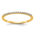 14k Yellow Gold Diamond Ring