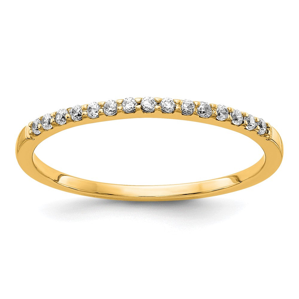 14k Yellow Gold Diamond Ring