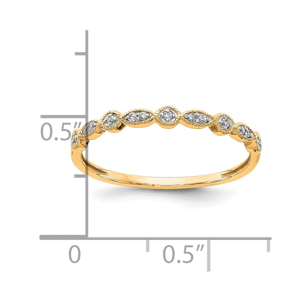 10K Yellow Gold Diamond Ring