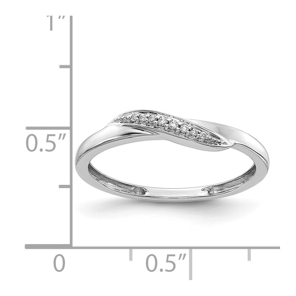 14k White Gold Diamond Ring