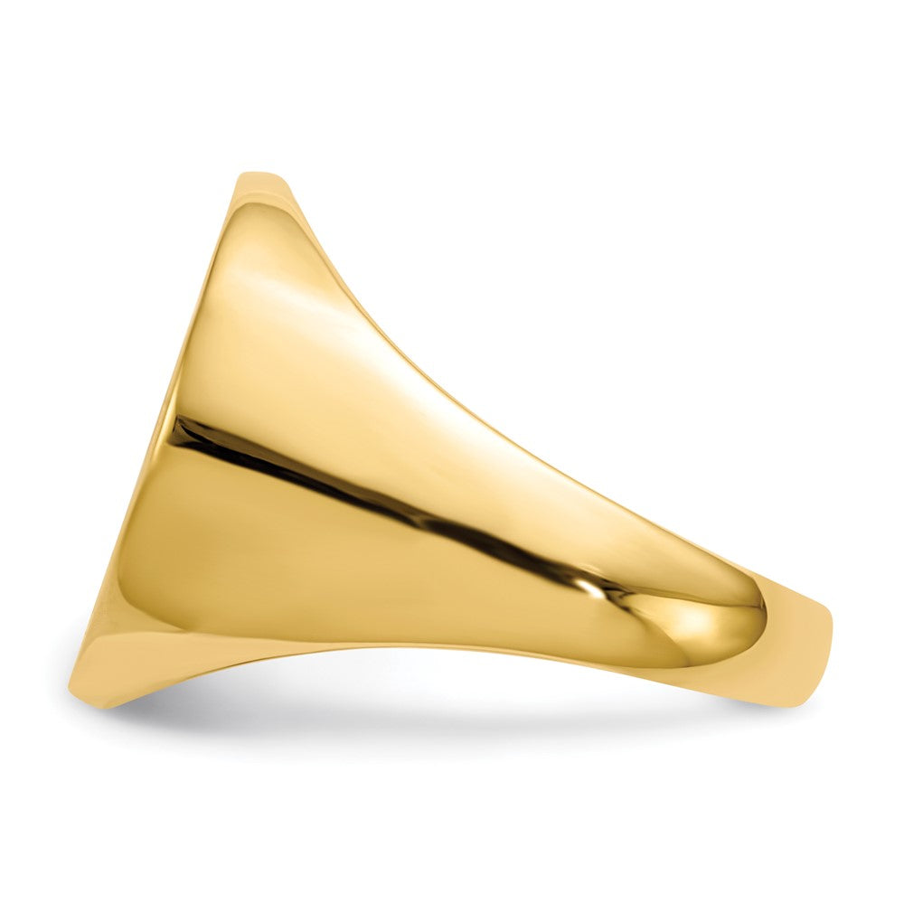 10k Men's Signet Ring