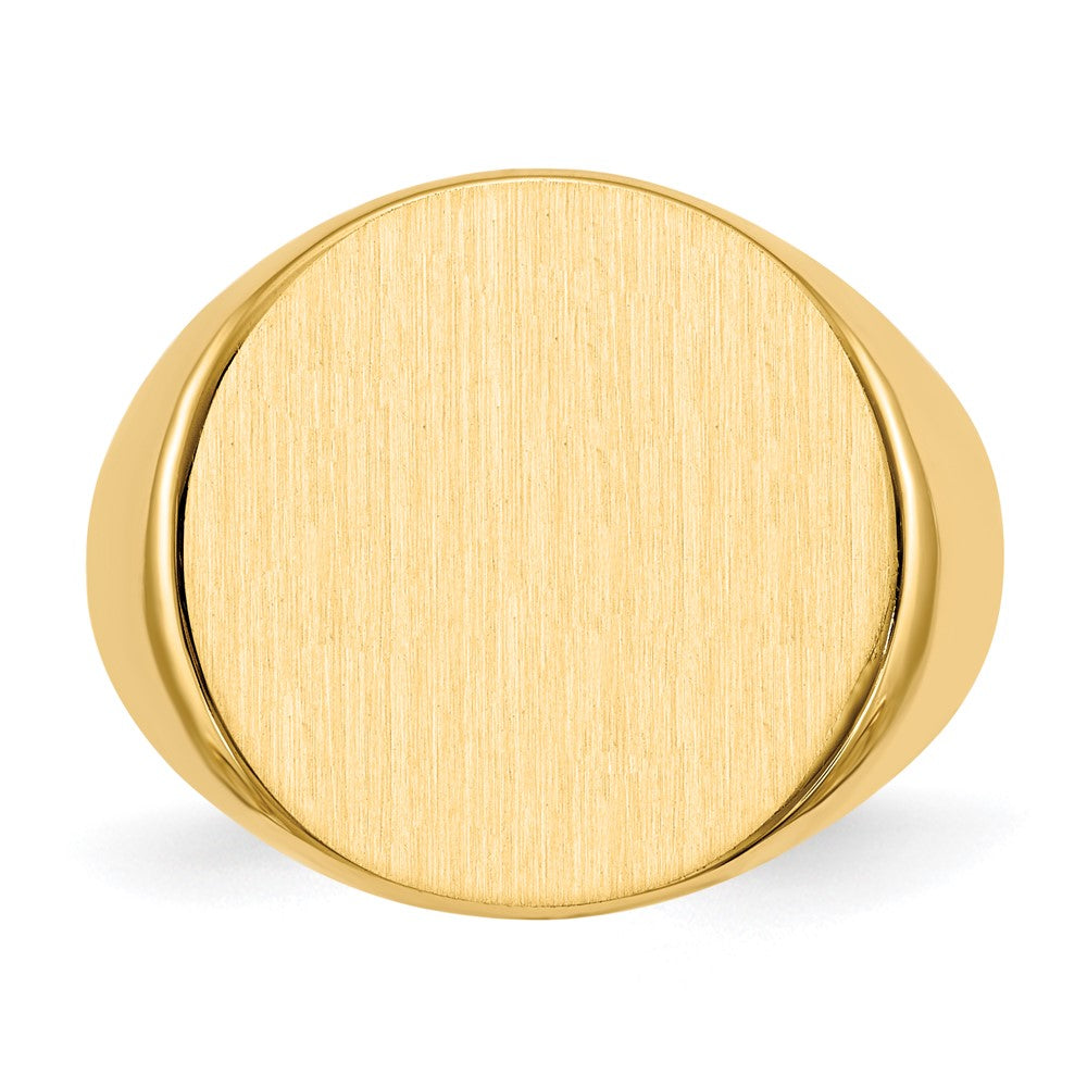 10k Men's Signet Ring