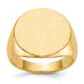 10k Men's Signet Ring