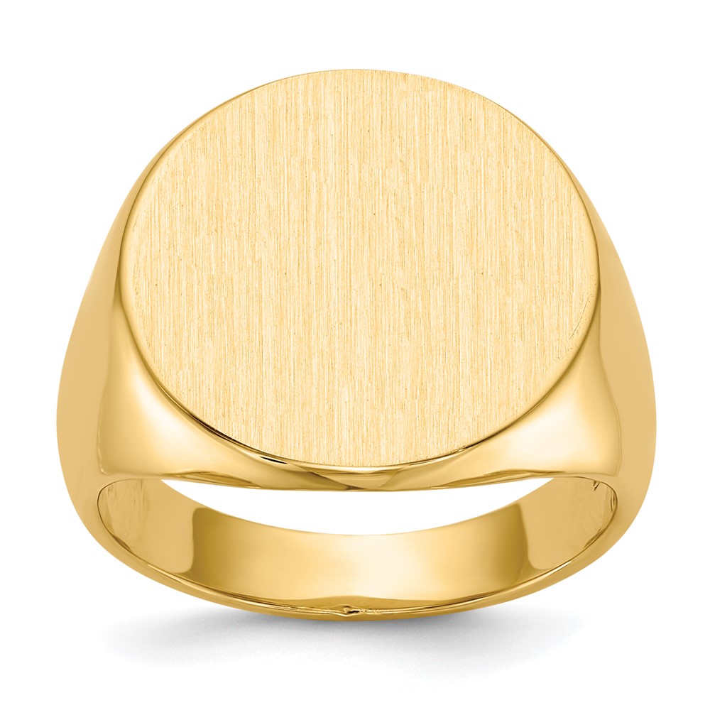 10k Men's Signet Ring