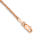 14K Rose Gold 1.7mm Ropa Chain