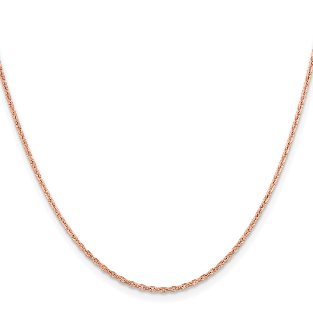 14k Rose Gold 1.8m D/C Cable Chain