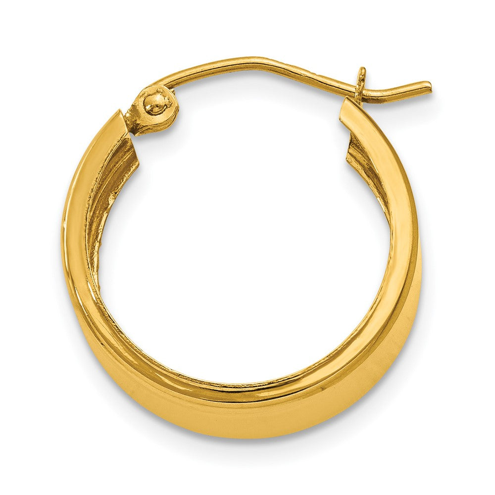 Single 14K 8.25mm Polished Hoop Earring