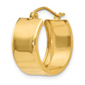 Single 14K 8.25mm Polished Hoop Earring