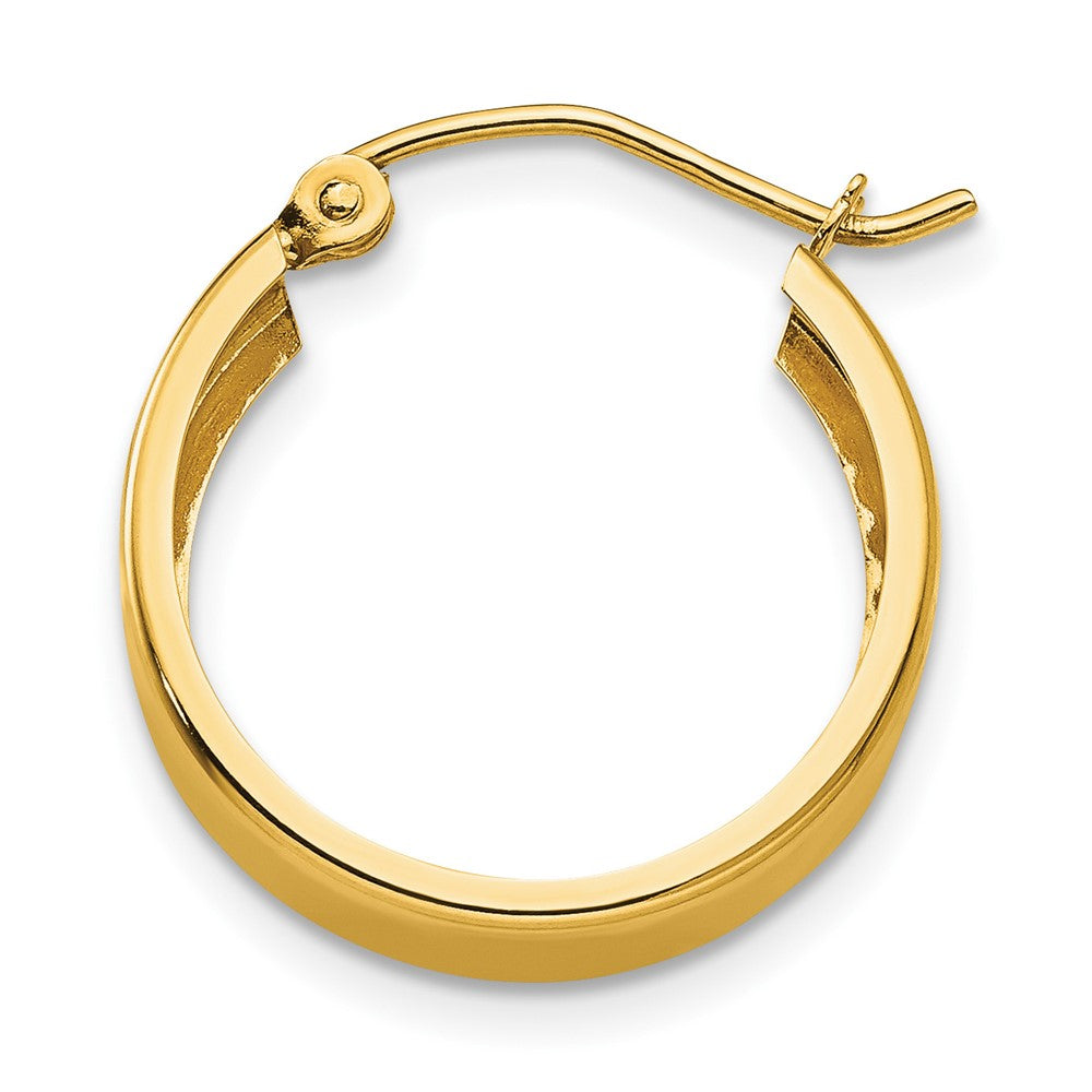 Single 14K Hoop Earring