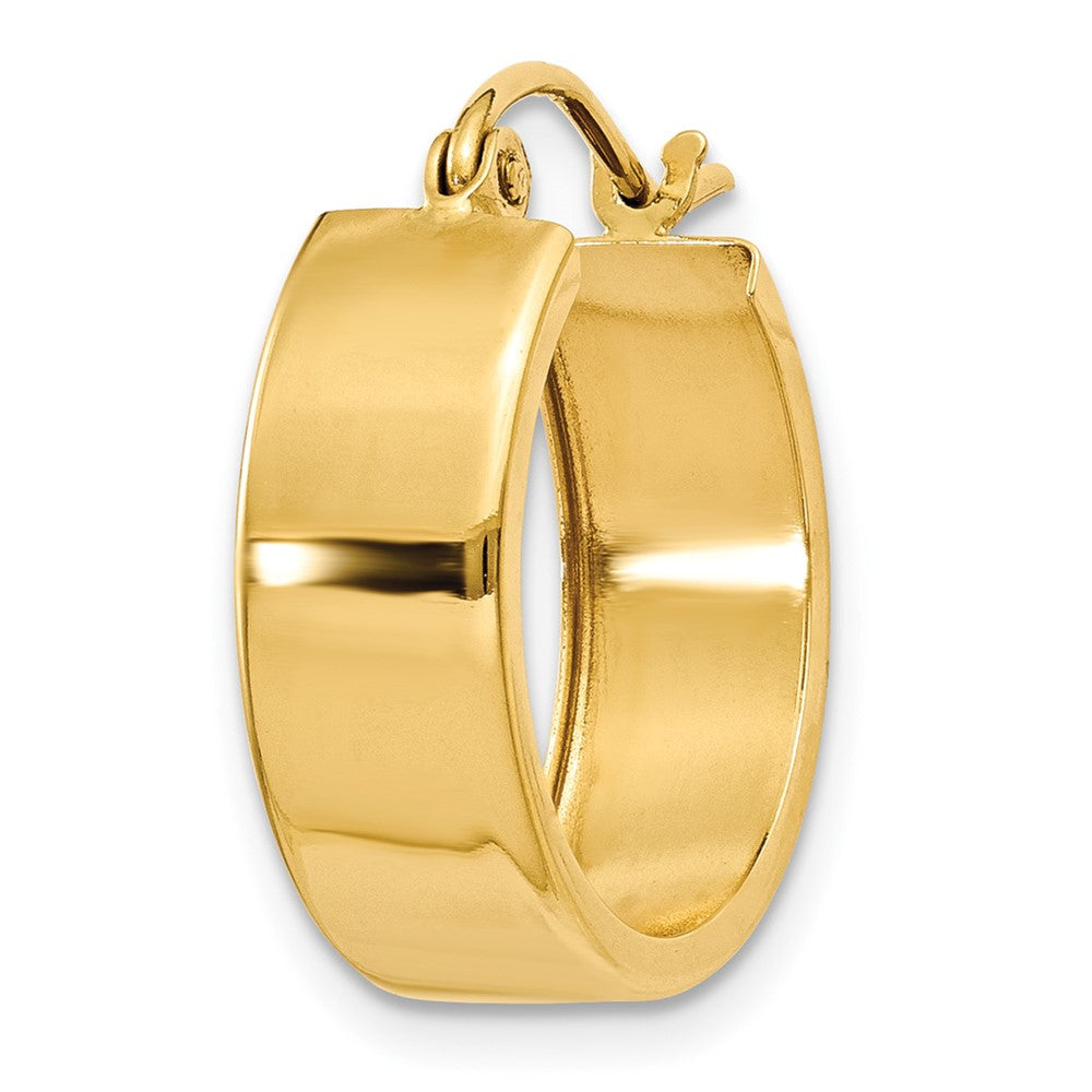 Single 14K Hoop Earring