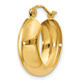 Single 14K Hoop Earring