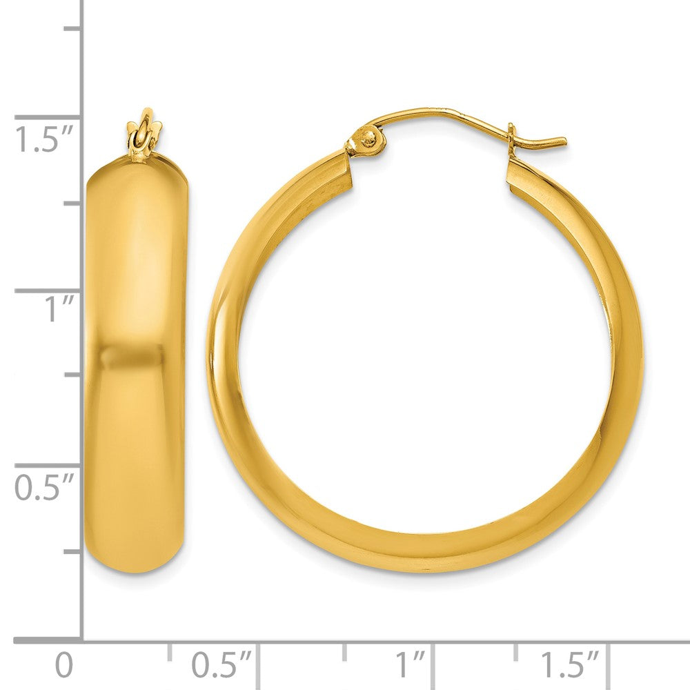 14K Hoop Earrings
