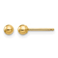 14k Madi K Polished 3mm Ball Post Earrings