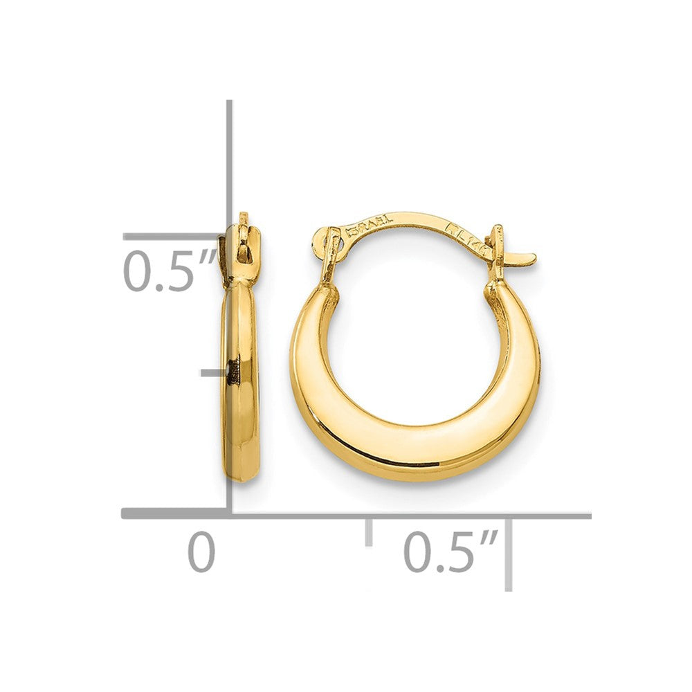 14k Madi K Small Hoop Earrings