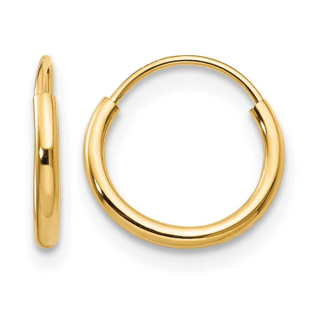 14k Madi K Endless Hoop Earrings