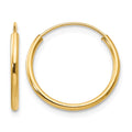 14k Madi K Endless Hoop Earrings