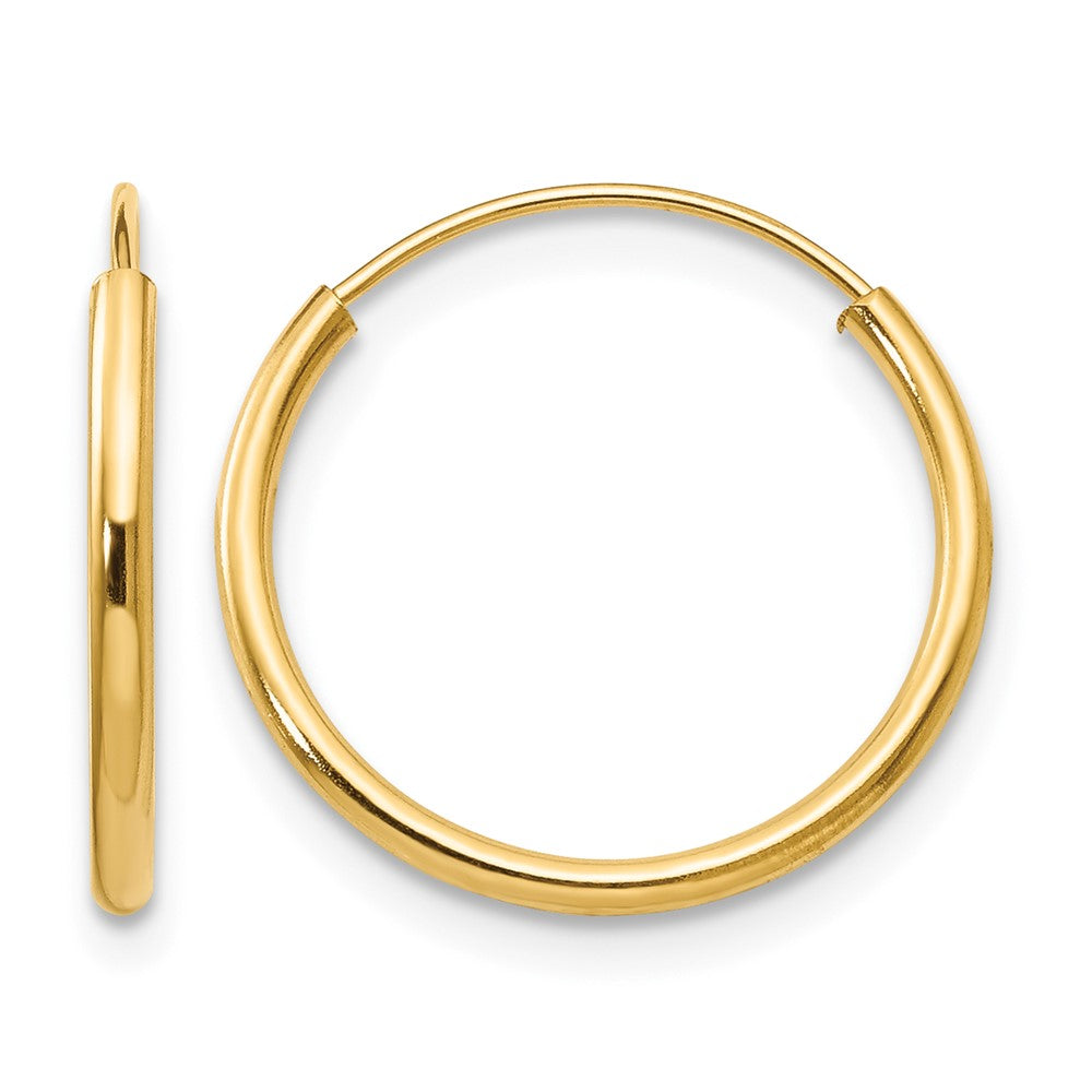 14k Madi K Endless Hoop Earrings