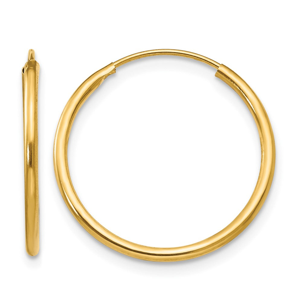 14k Madi K Endless Hoop Earrings