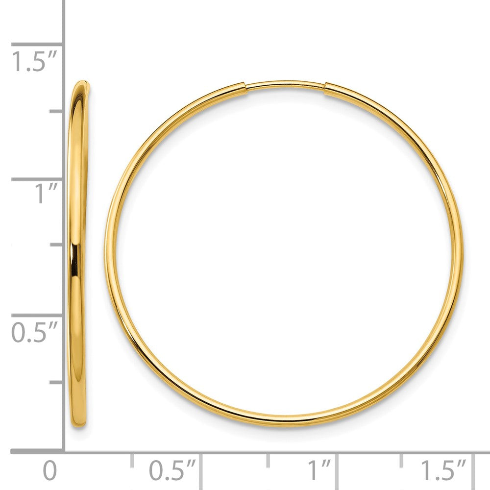 14k Madi K Endless Hoop Earrings