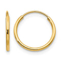 14k Madi K Endless Hoop Earrings