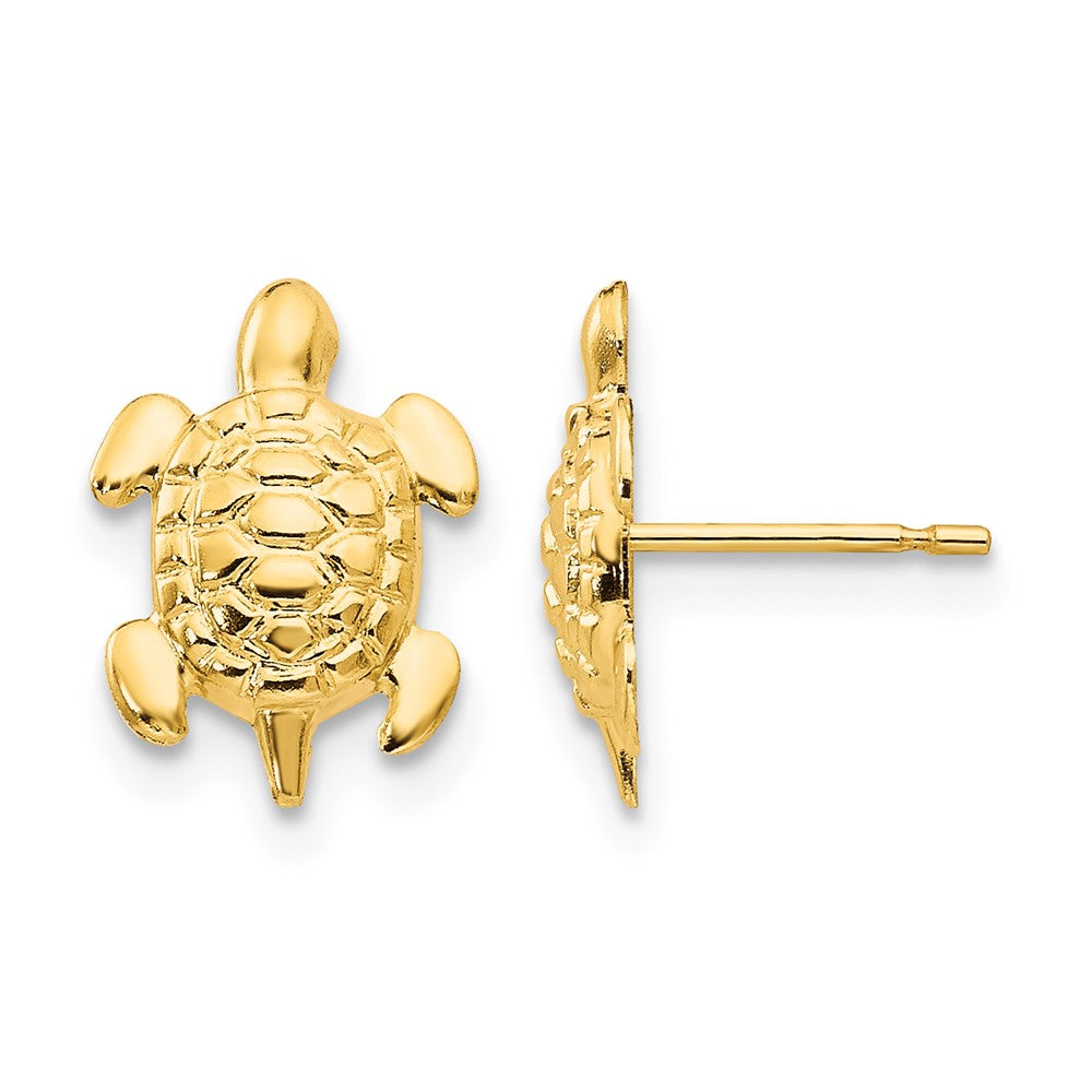 14k Madi K Turtle Post Earrings