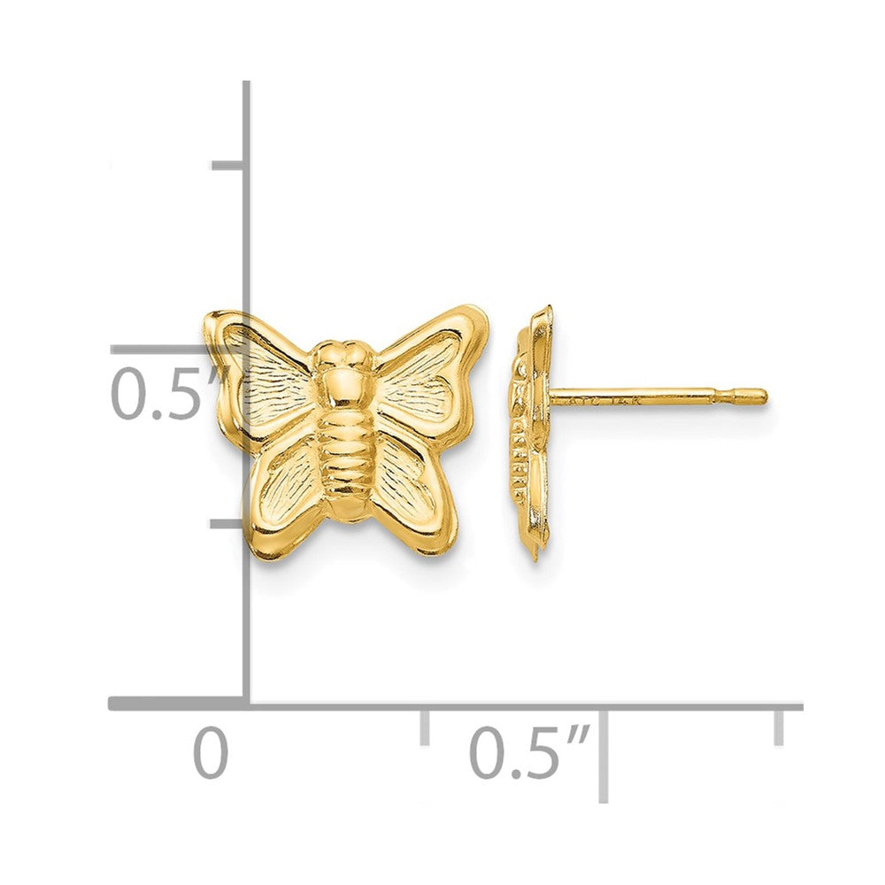 14k Madi K Butterfly Post Earrings